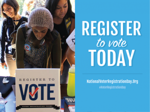Jawonio's tweet photo. #VoterRegistrationDay is 9/27! Register so you can vote on election day. https://t.co/Xoq7pRFg0T @AAPD #Revup2016 https://t.co/W7CKlzxXXu