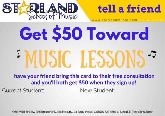 StarlandMusic's tweet photo. Can you believe this? Better start telling your friends! #Alameda #Music #MusicLessons #BayArea https://t.co/18A6YO24ZJ