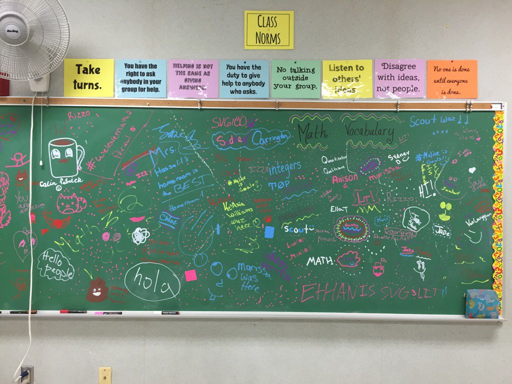 HassellTonia's tweet photo. Why not have a space for kids to be creative? Check out our chalkboard... https://t.co/pMj2aZaZXp