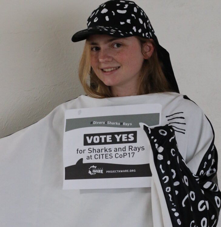 Vote yes for #CITES #COP17. #divers4sharksnrays <a href="/CITES/">CITES</a> <a href="/projectaware/">Project Aware</a> #sharks #rays