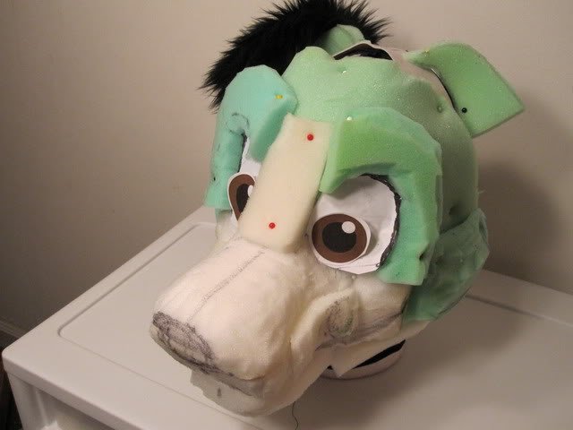 DizFoley's tweet photo. Trying a thing, and wanted to see what folks first fursuits were if ya got them! :) #FirstSuitFriday #FursuitFriday https://t.co/3iMcCVLrMh