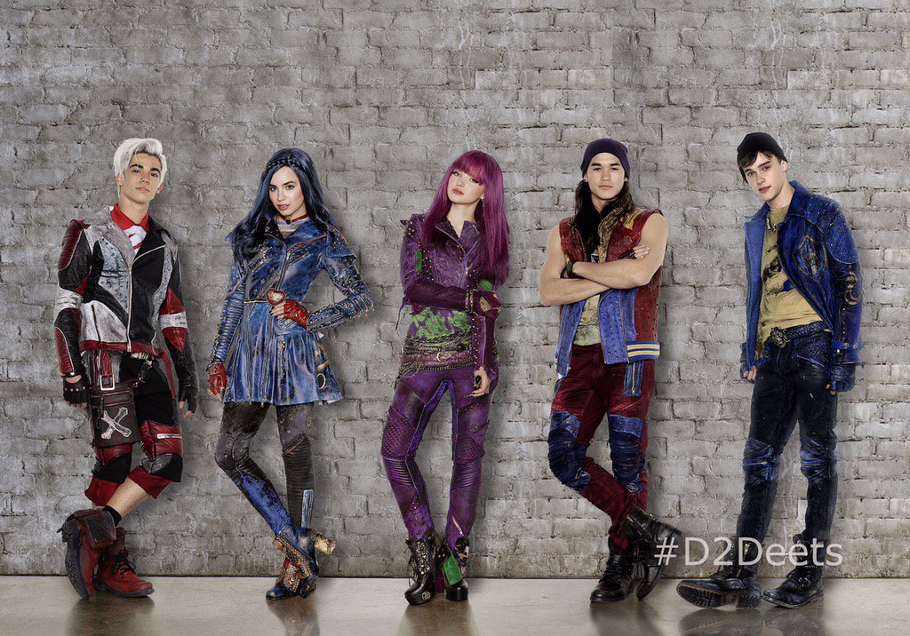 We're back, and we're WICKED. #Descendants2 #firstlook