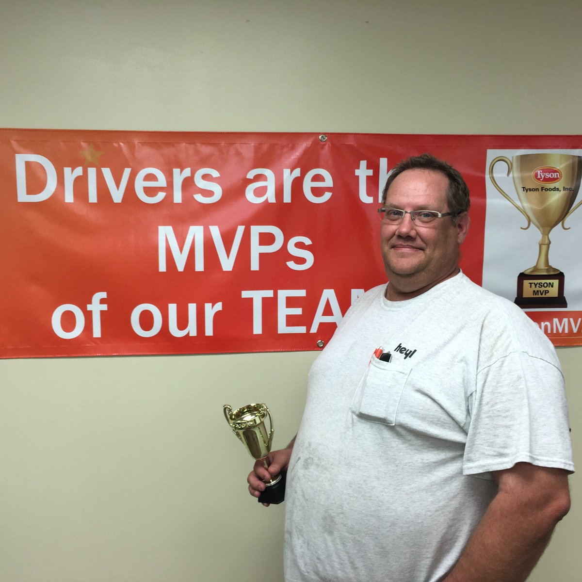 Tom Shade #TysonMVP <a href="/TysonFoods/">Tyson Foods</a>