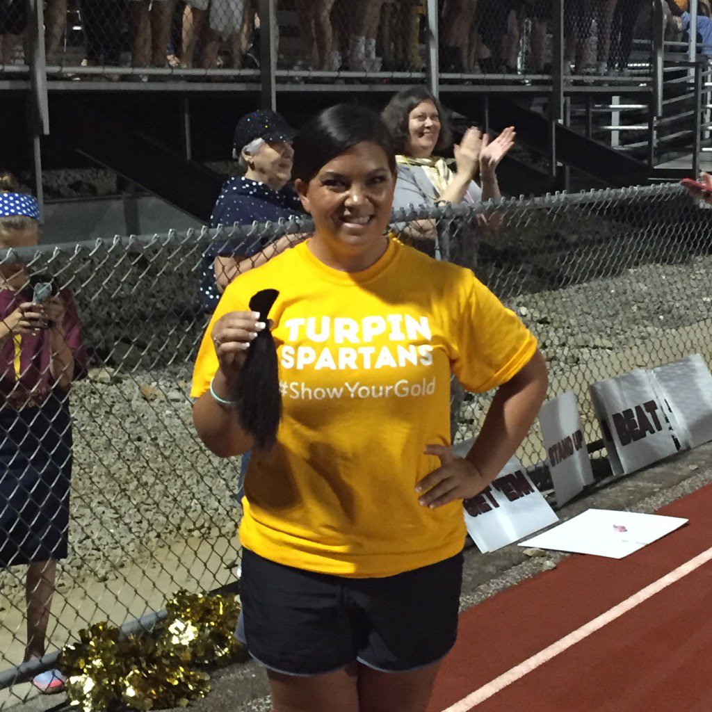 CameyEberhard's tweet photo. #keptpromise #greatcause @TurpinCheer https://t.co/zf9Gz3uVm1