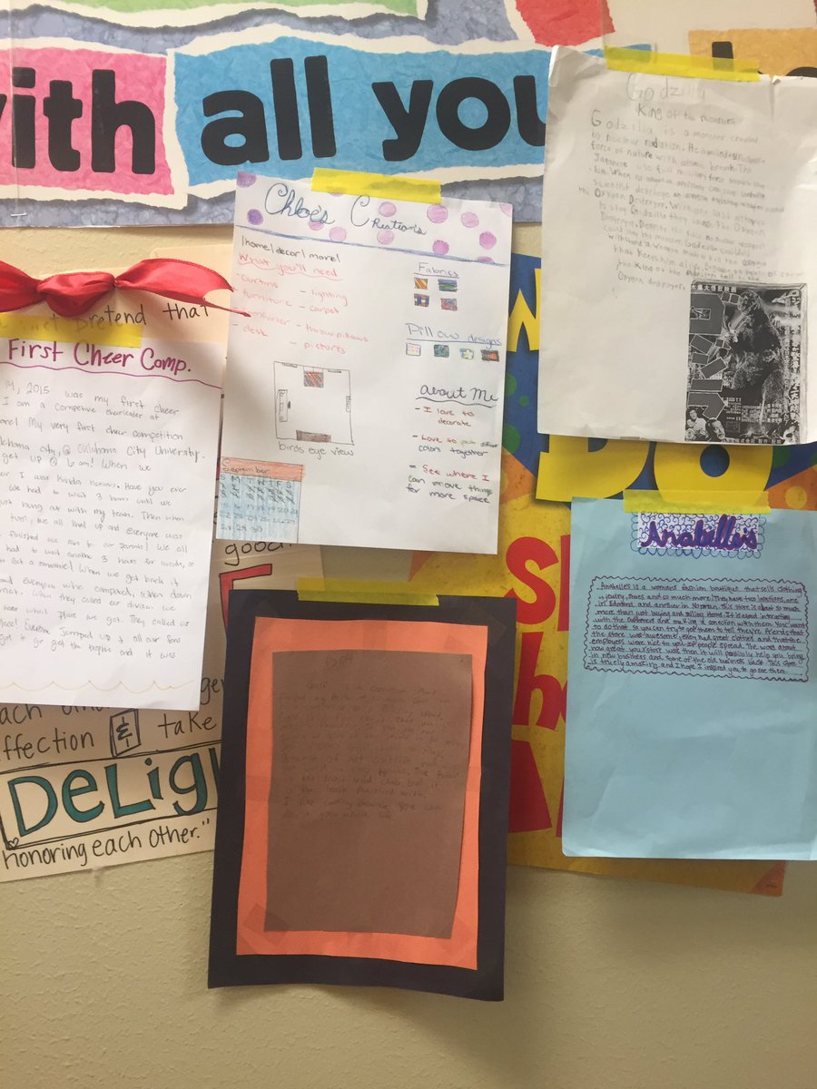 MrsLs7's tweet photo. Paper blogs are up and ready for comments! https://t.co/Kj5L7ajI6e
