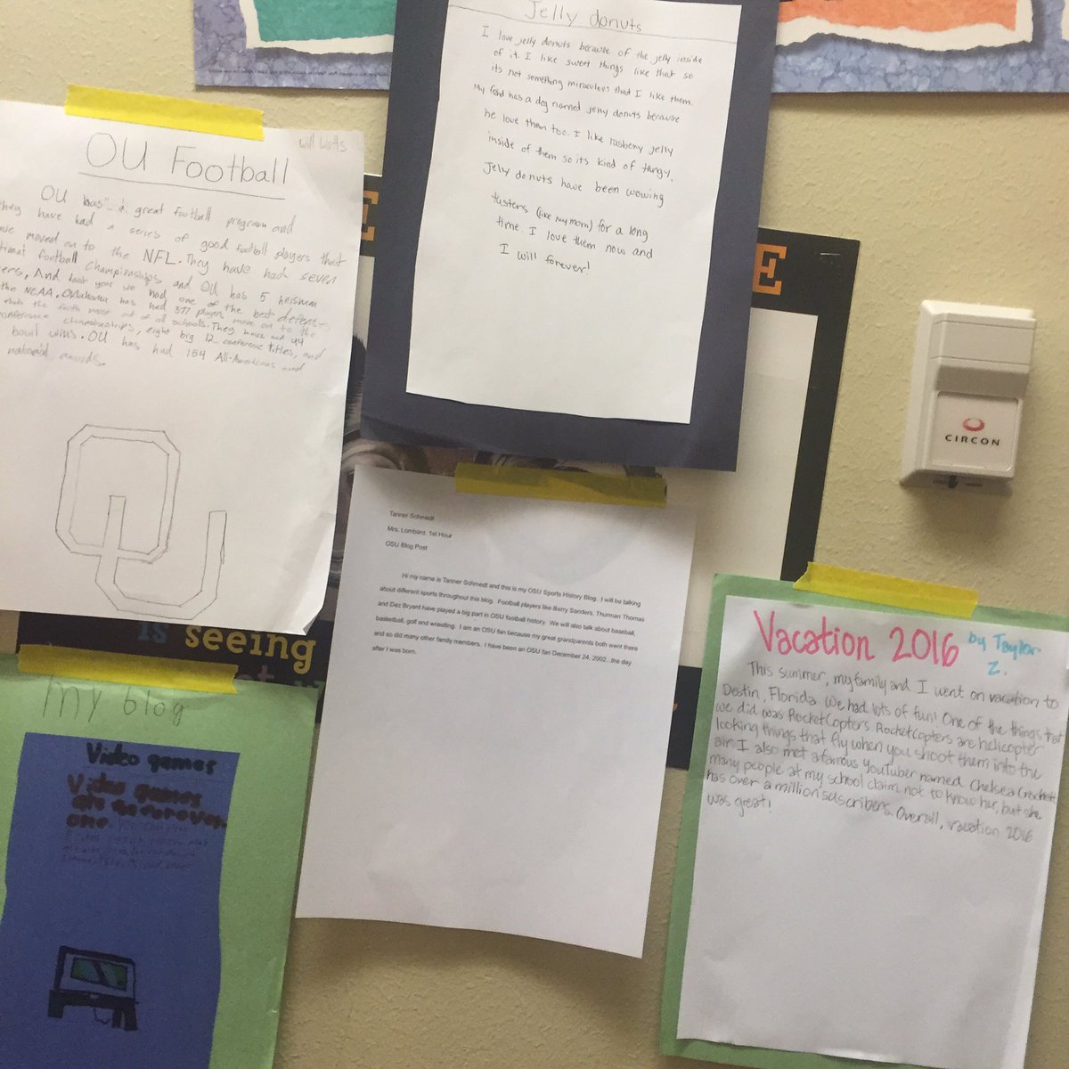 MrsLs7's tweet photo. Paper blogs are up and ready for comments! https://t.co/Kj5L7ajI6e