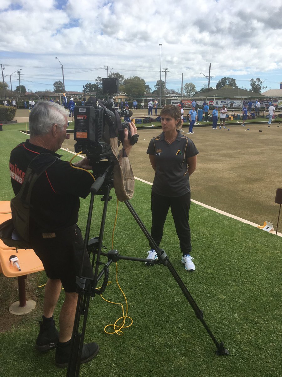 SteveGlasson's tweet photo. @BCiBAustralia supa star @KMBowlsClinics at Club Dubbo with @kerkow69 for Orana Childhood Early Intervention Charity https://t.co/PETKucdl6W