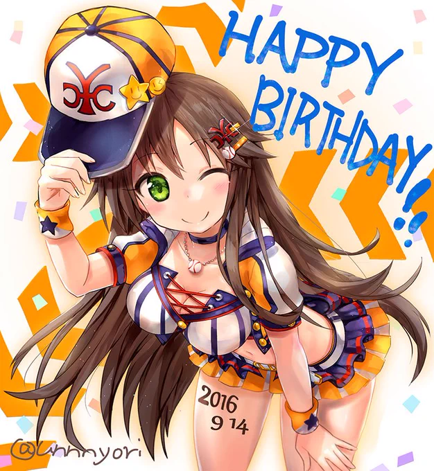 途中だった姫川友紀ちゃん誕生日絵が完成しました。
遅れてゴメンね><お誕生日おめでとーーー!!
#姫川友紀生誕祭2016 