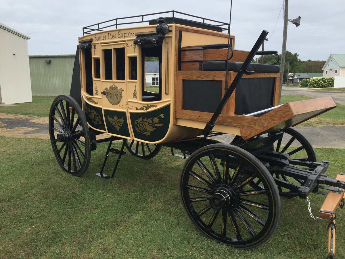 The Suttler Post Farm stage coach will be on exhibit at the farm museum. #smcfair