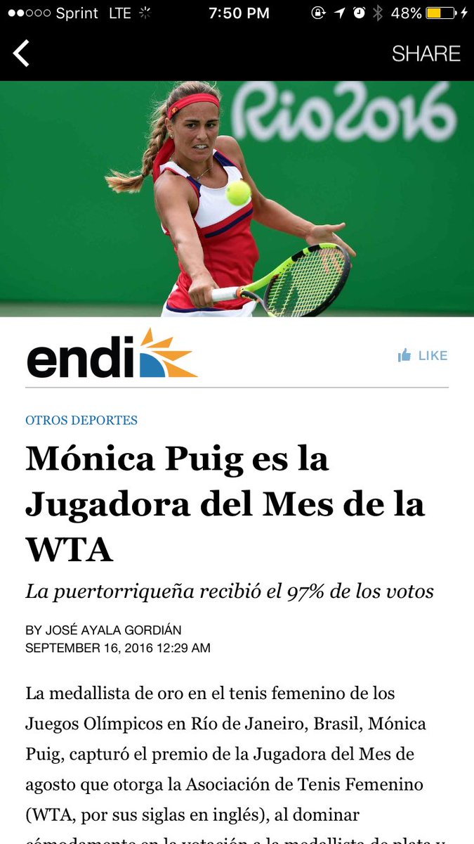 patriciaberrs's tweet photo. cuando el boricua se une es capaz de lograr cosas increíbles #PUIGNETA #congratsMonica https://t.co/EPgVkzXOxy