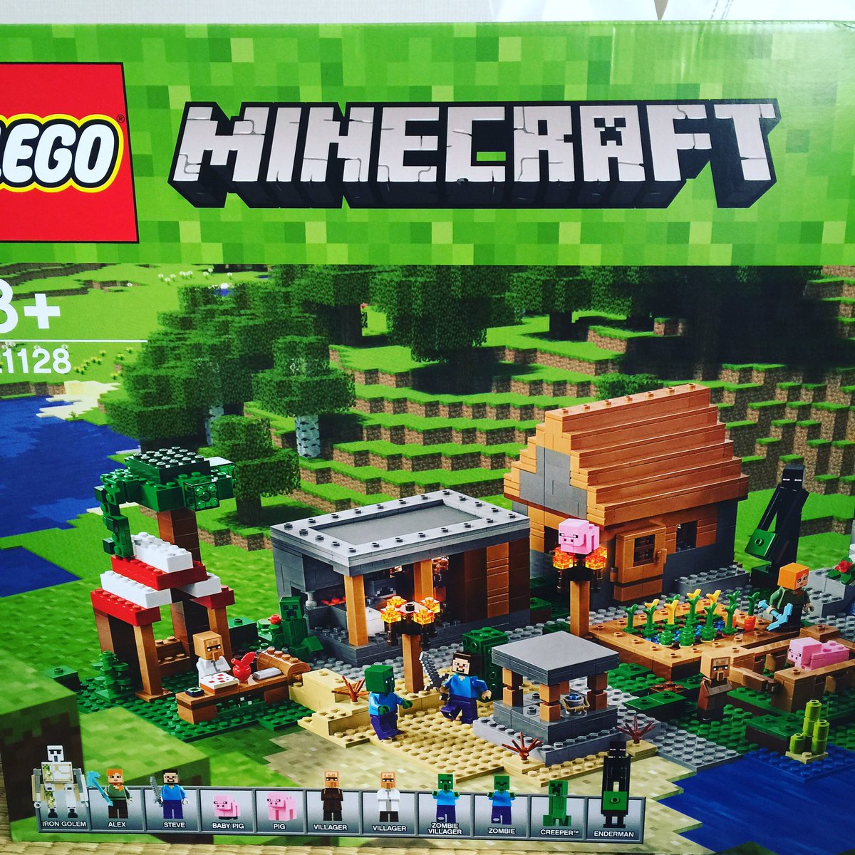 Himetton ひめっとん 昨日衝動買いしたやつ なかなか大きい D I マイクラ レゴ マイクラレゴ 村人ゾンビ 可愛い T Co My4w7mzflx Twitter