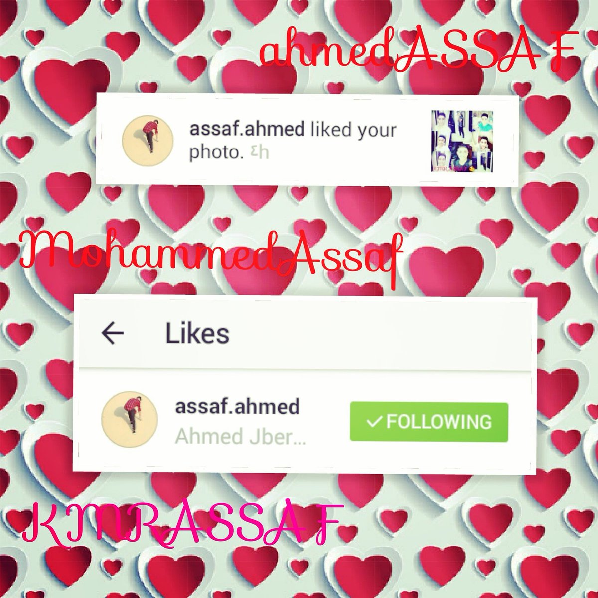 fatema2015999's tweet photo. احلا واول لايك من احلى احمد 😍💘😍
عنفس الصورة الي حطلي عليها محمد 
لايك 💖😍 عسلين 😻😍❤
الله يسعدكم💘❤💘
@MohammedAssaf89 🌸 https://t.co/olAWWIQgma