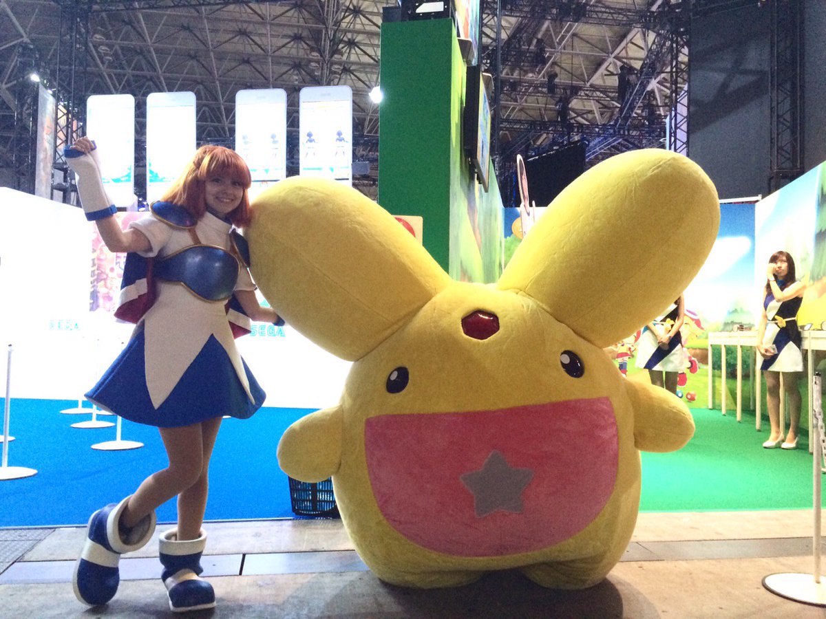 東京ゲームショウ開催中です！セガブースでステキなアルルが待ってます