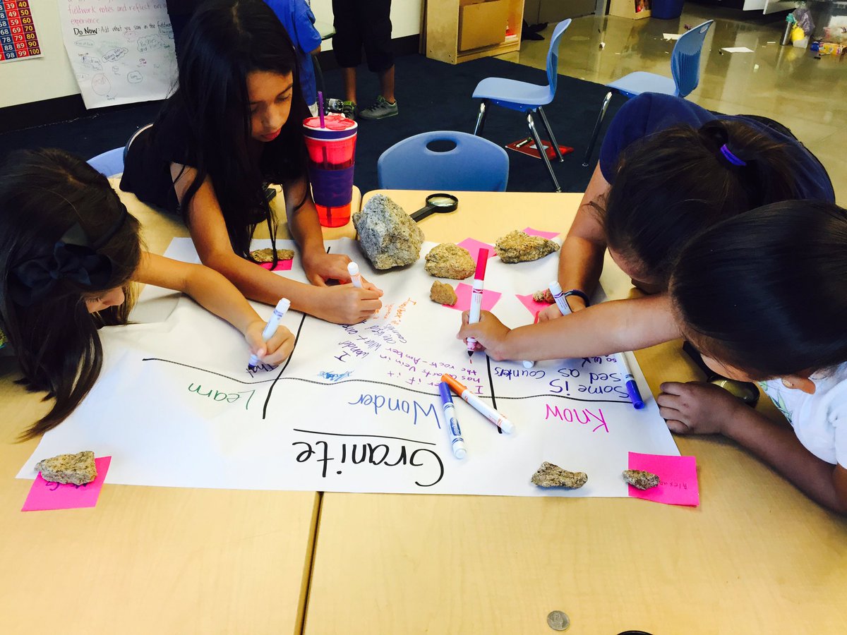 Ss observing rocks and minerals:EQ: what stories do rocks tell us? <a href="/HTeNorthCounty/">High Tech Elem NC</a> #geology #pbl