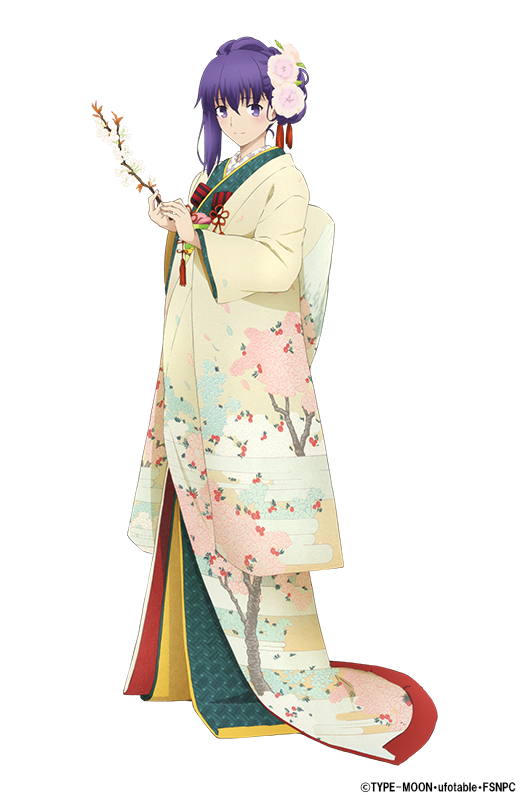 新情報！今回の #アニプラ 新規描き下ろしビジュアルである間桐桜 和服