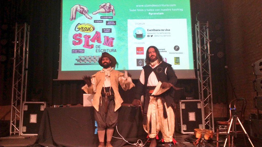 Escritores limoneros en <a href="/escrituraenvivo/">escrituraenvivo</a> #granslam petándolo bien grande!

Enhorabuena a todos los participantes!