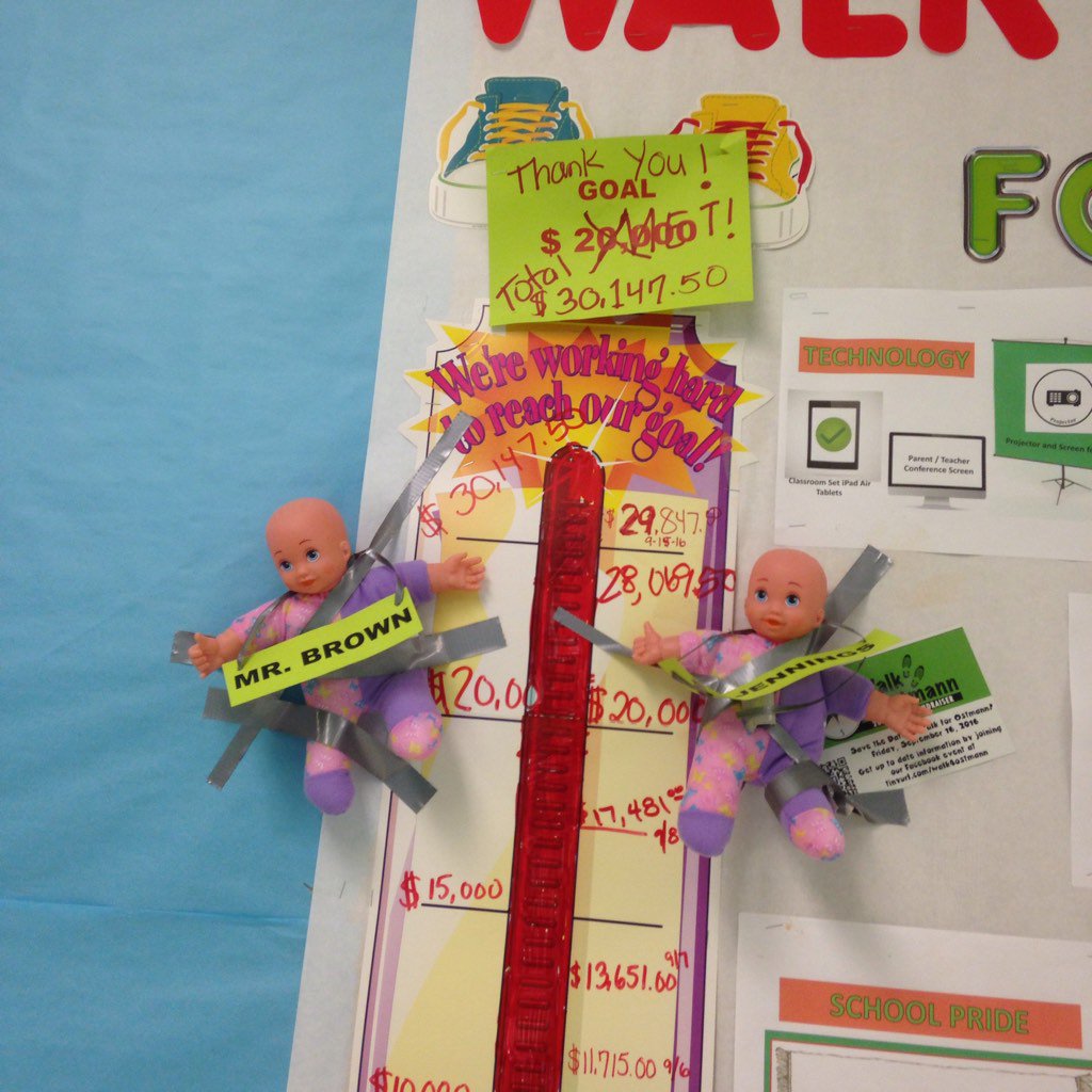 blessedwGrace's tweet photo. #WalkForOstmann is done.Over $30K n donations received!Kids had a blast #success #AHh_OES @ZumOstmann @OES_Jennings https://t.co/EhMJmstpCH