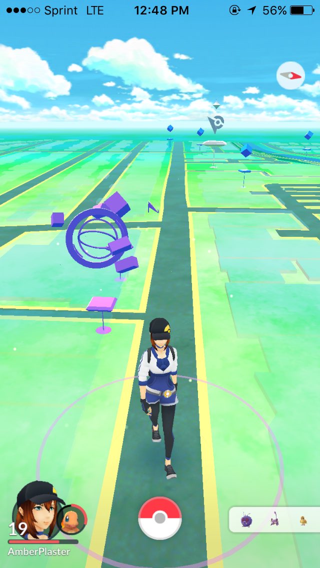 AmberPlaster's tweet photo. Ahhhh!!!! I had to pass this totally open gym and I'm so stressed that no one is gonna take it!! #teamvalor https://t.co/MG9ibqUNgZ