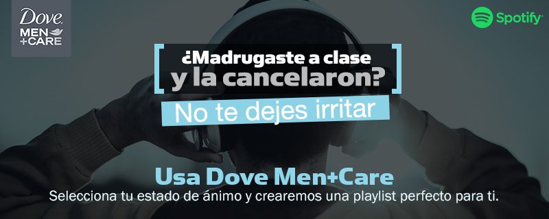 Dove_men's tweet photo. Usa el Irritómetro Dove Men+Care, selecciona tu estado de ánimo y te crearemos una playlist. https://t.co/dlm9q398a7 https://t.co/roNLCUrIdx