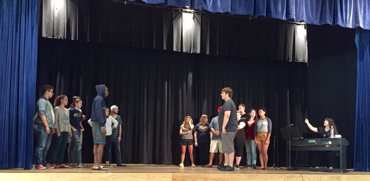 CUPTheatre's tweet photo. What an awesome musical improv workshop with the talented Victoria Nones! See her performance at 8pm in Gemmell! https://t.co/xWdiDDxhRX