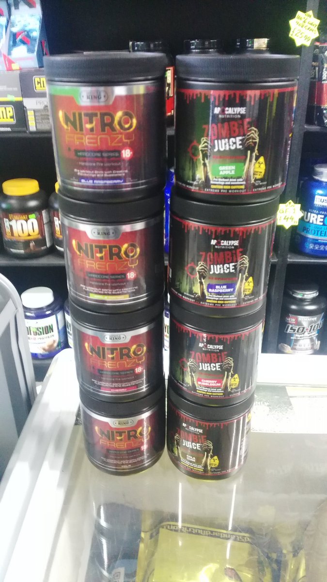 bodymanialtd's tweet image. #ZombieApocalypse #preworkout  @MuscleKingNut ready 2 get your #bloodboiling &amp;amp; #PumpedUp hit those #gains #hardcore