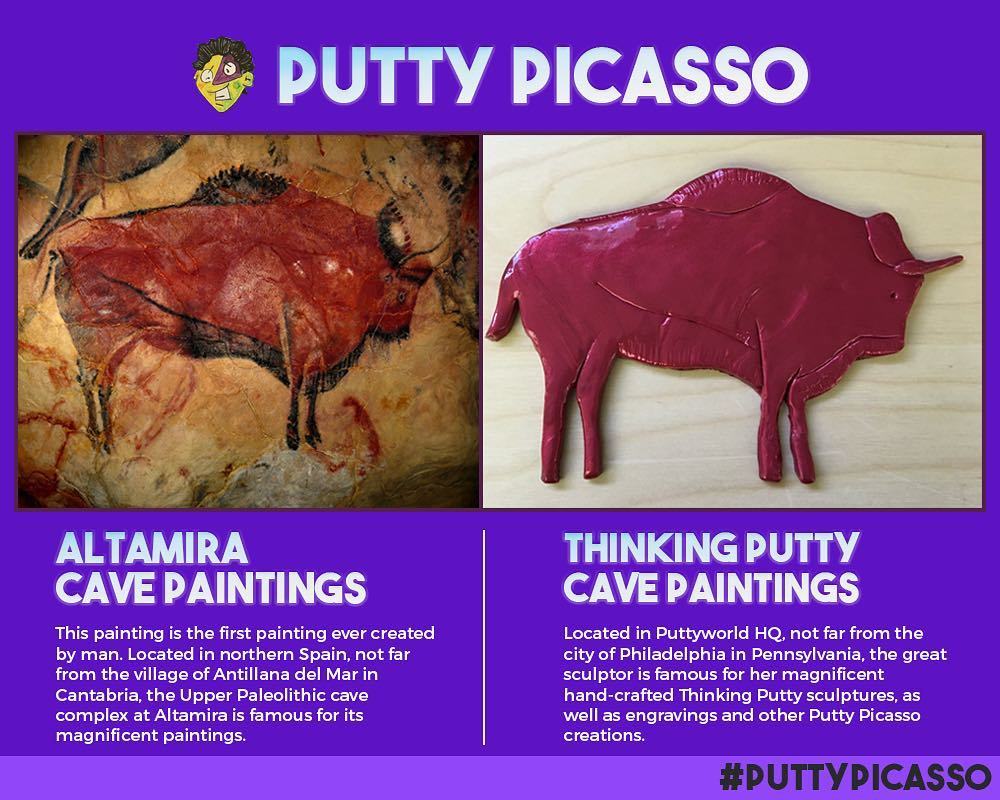 ThinkingPutty's tweet photo. Take a look at our second #puttypicasso creation. This creation is based off of the #Altam… https://t.co/cDcYzmO7rw https://t.co/EdacHt428M