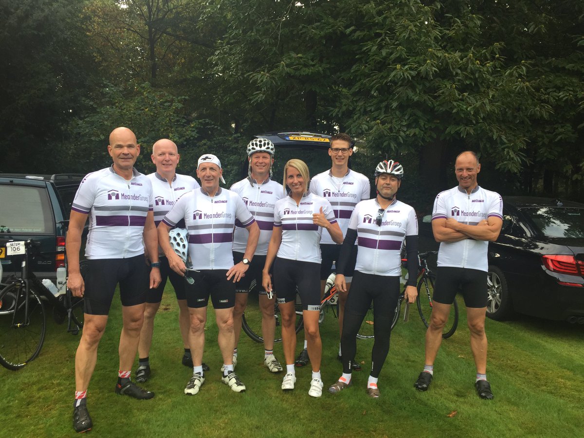 #MeanderGroep Zuid@Limburg 100 km op de fiets met #Skipr4care. Mooie gift voor #Siza