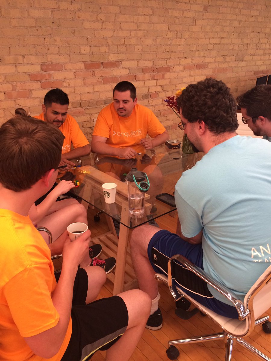 thebimsmith's tweet image. Getting in a quick game before the #Anguleris kickball tournament. #teamretreat