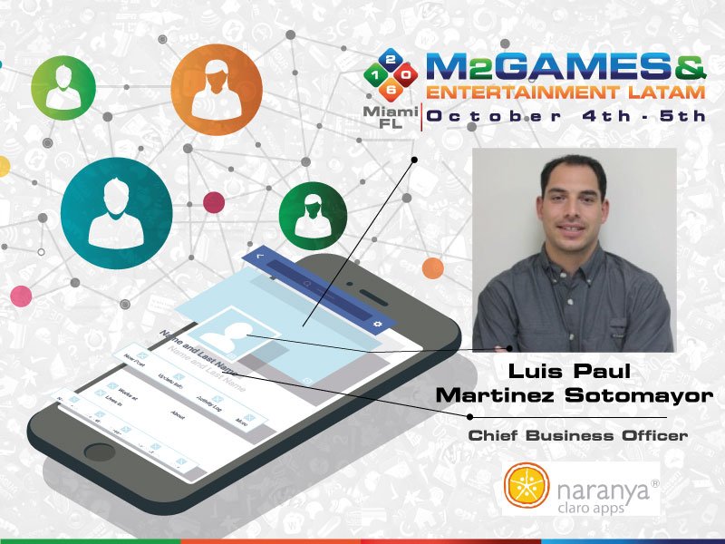 FrecuenciaMob's tweet image. Meet Luis Paul, Chief Business Officer @NaranyaGroup Mexican #mobileinternet #monetization company at #M2GAMES LATAM