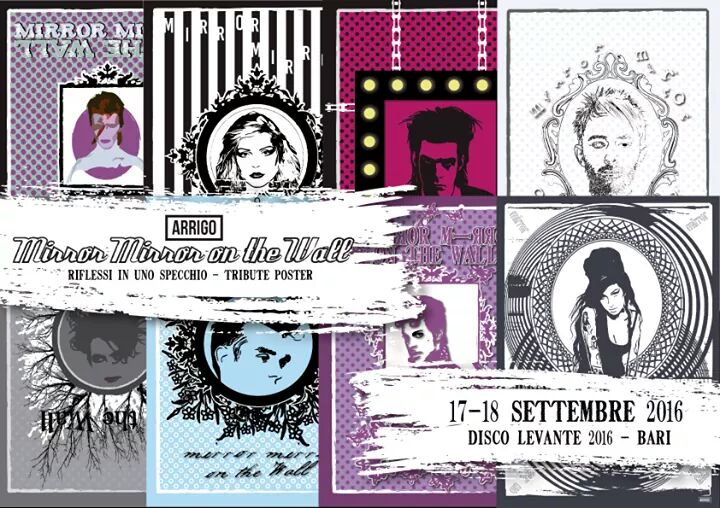 Peppertoolcom's tweet image. Arrigo Design poster exhibition at Disco Levante! #discolevante