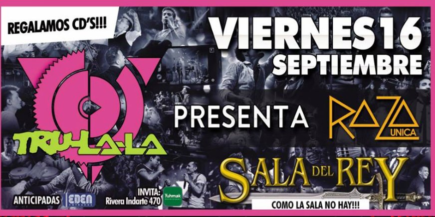 MapaProduccion's tweet photo. Hoy Te Presentamos #RazaUnica.
@TrulalaOficial  @MauricioCanovas @NenoAguirre @cachipalavecino @gastontrula https://t.co/sc6WPfm7iF