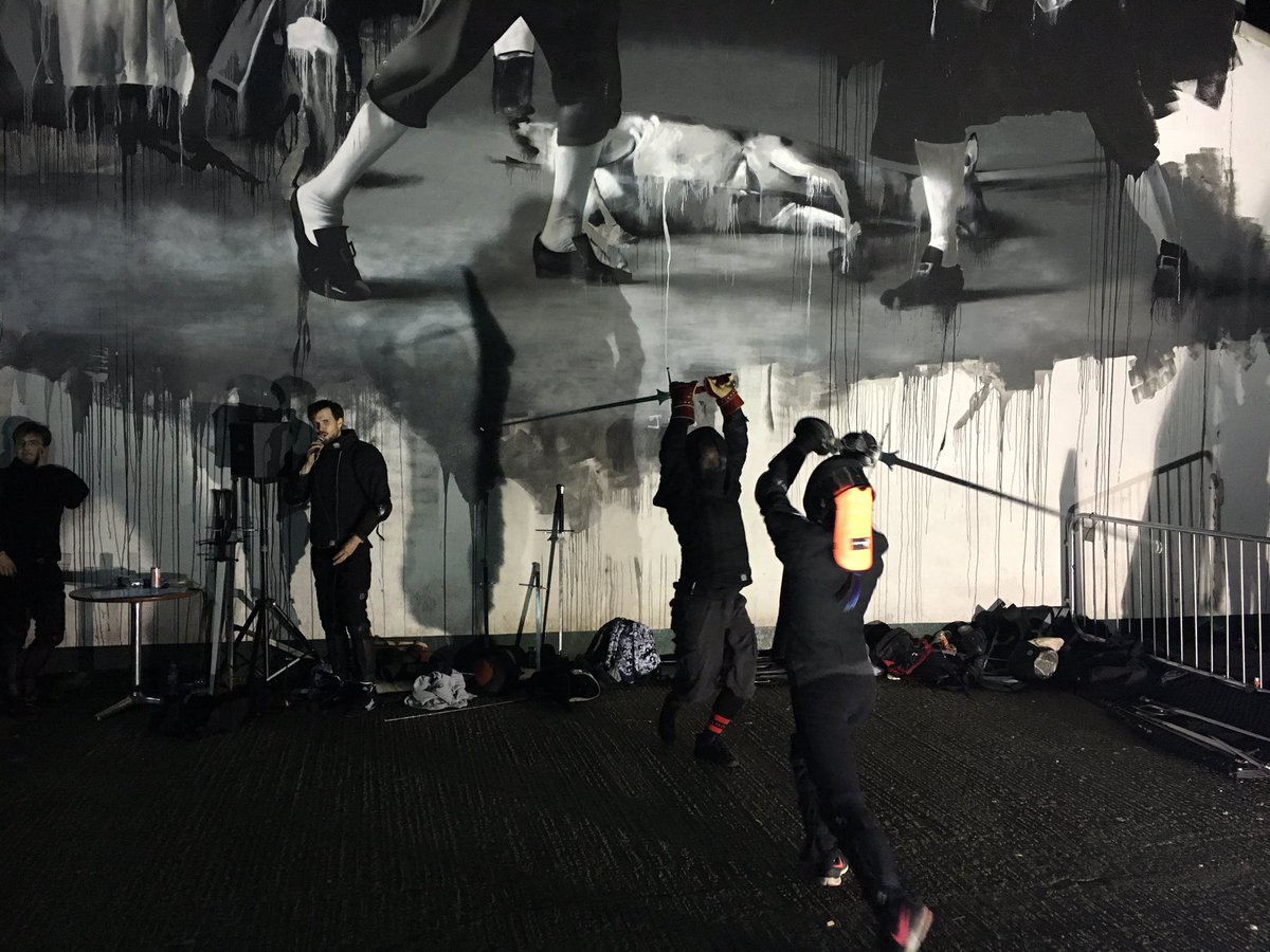 AmandaFBelfast's tweet image. Medieval Combat Group @MedievalCombat @CultureNightBel #CNB16