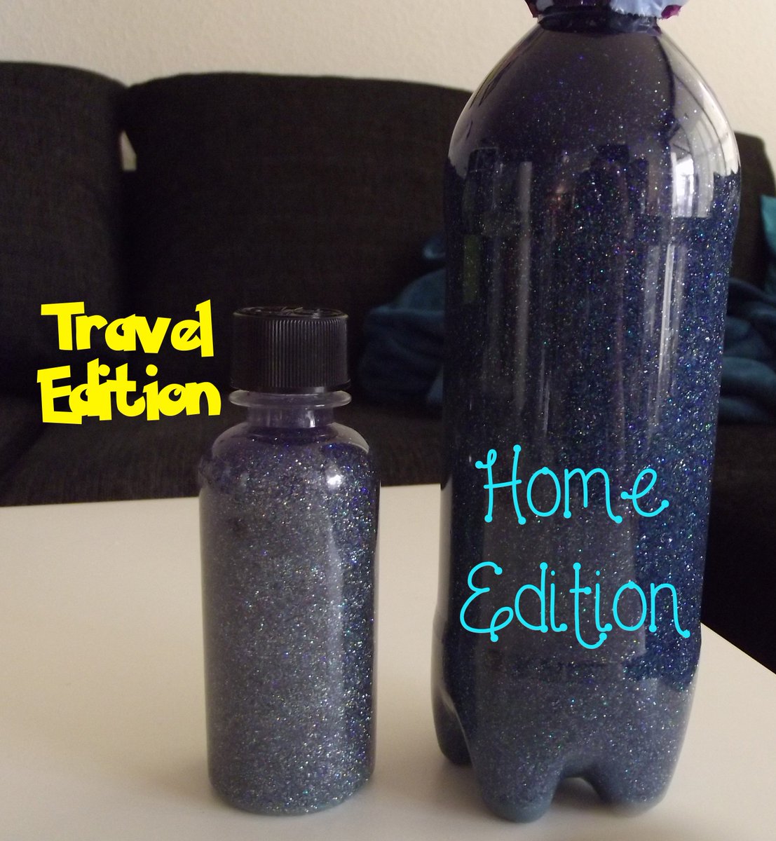 inaishable's tweet photo. @HowtoADHD My son loves these <3 He showed his teacher, and now they'll help all the kids make one
#glitterfall https://t.co/ckuSJhRddn