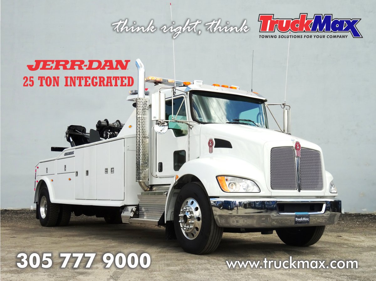 truckmax's tweet photo. #25ton #25tons integrated wrecker, Jerr-Dan Corporation specialty at #TruckMax Inc Miami. 305 777 9000 https://t.co/6g4dSmzKh6