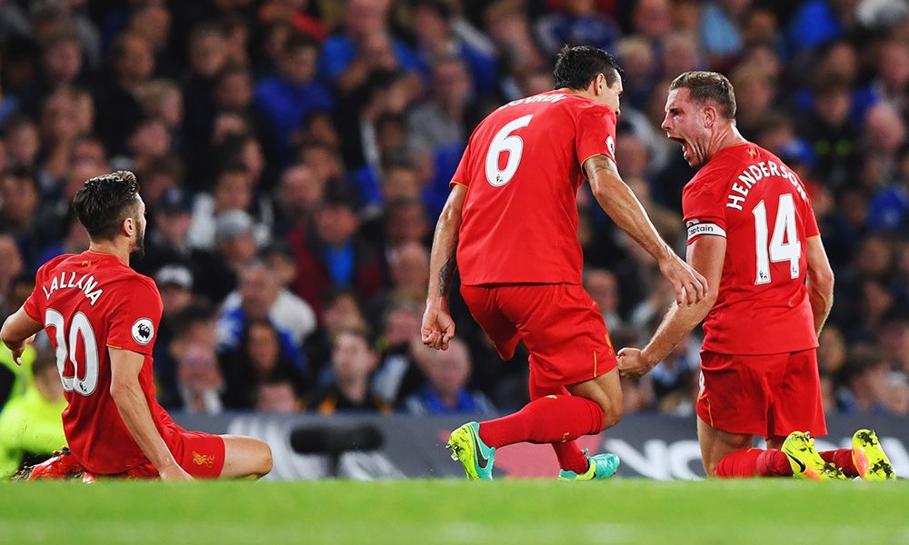 LFCIndonesia's tweet photo. Tiga angka penuh sukses diraih #LFC dengan menundukkan @ChelseaFC 2-1 di Stamford Bridge https://t.co/9d10PIu1Ba https://t.co/1ELt7jvZXh
