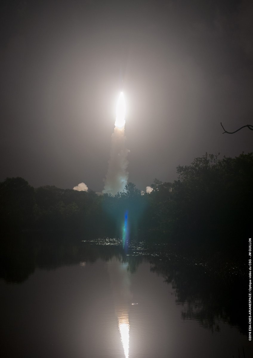 DutchSpace's tweet photo. Jungle views of the #Vega #VV07 launch https://t.co/C7b9lWbb9F