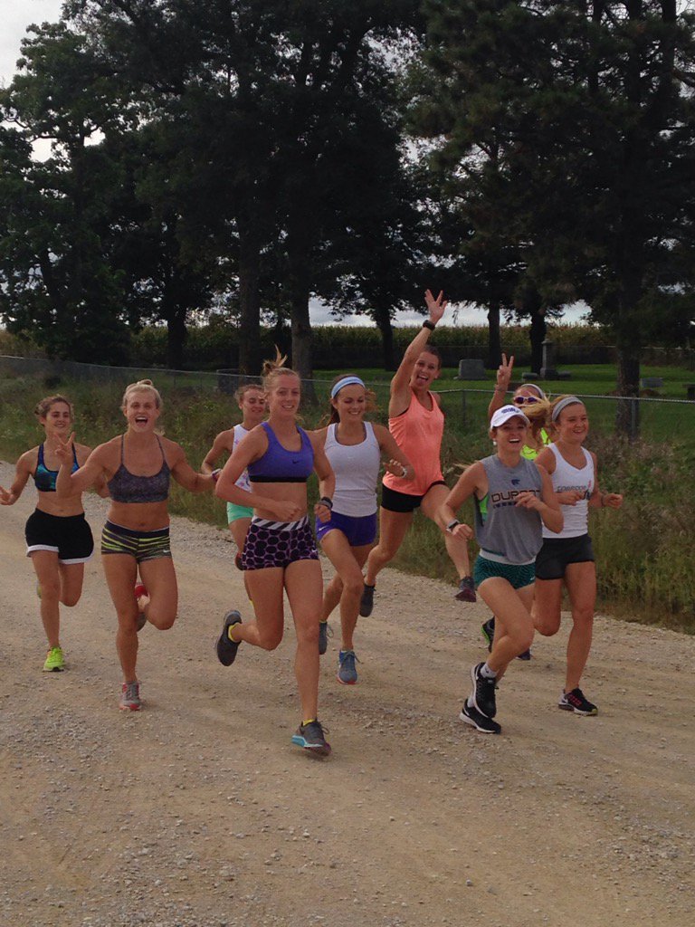 CoachPaulsen's tweet photo. Who knew running could be so much fun? #UNIXC https://t.co/t8ng234rva