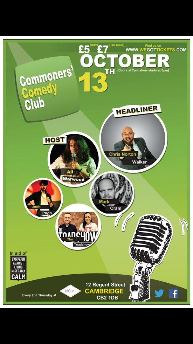 cbgcommoners's tweet photo. #Cambridge come to this!Advance tickets here: https://t.co/rmfGiC4si3 https://t.co/OgwU4d5Pqd