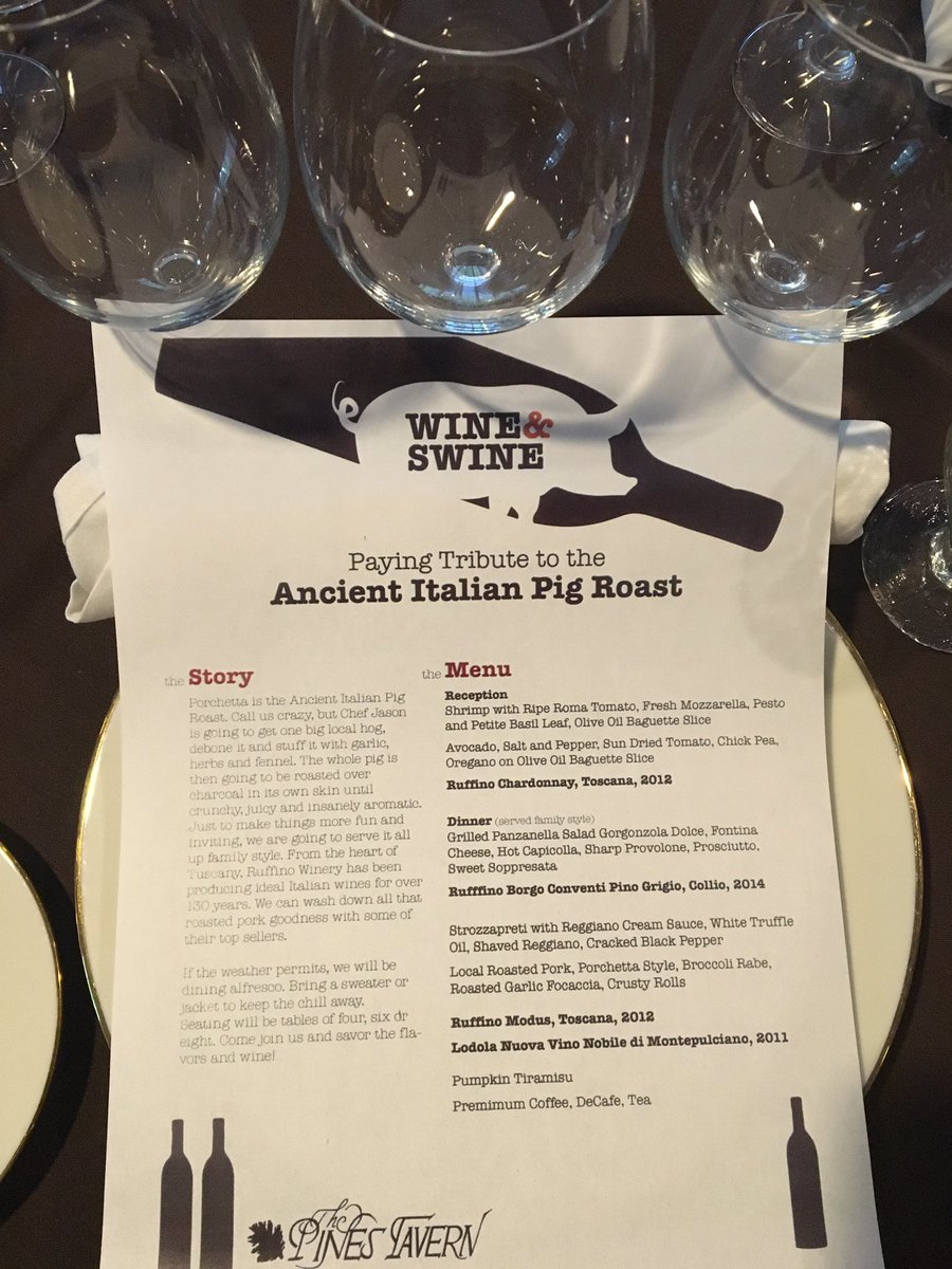 ThePinesTav's tweet photo. Tonight's special wine dinner! #winedinner https://t.co/IAdjuSLrJi