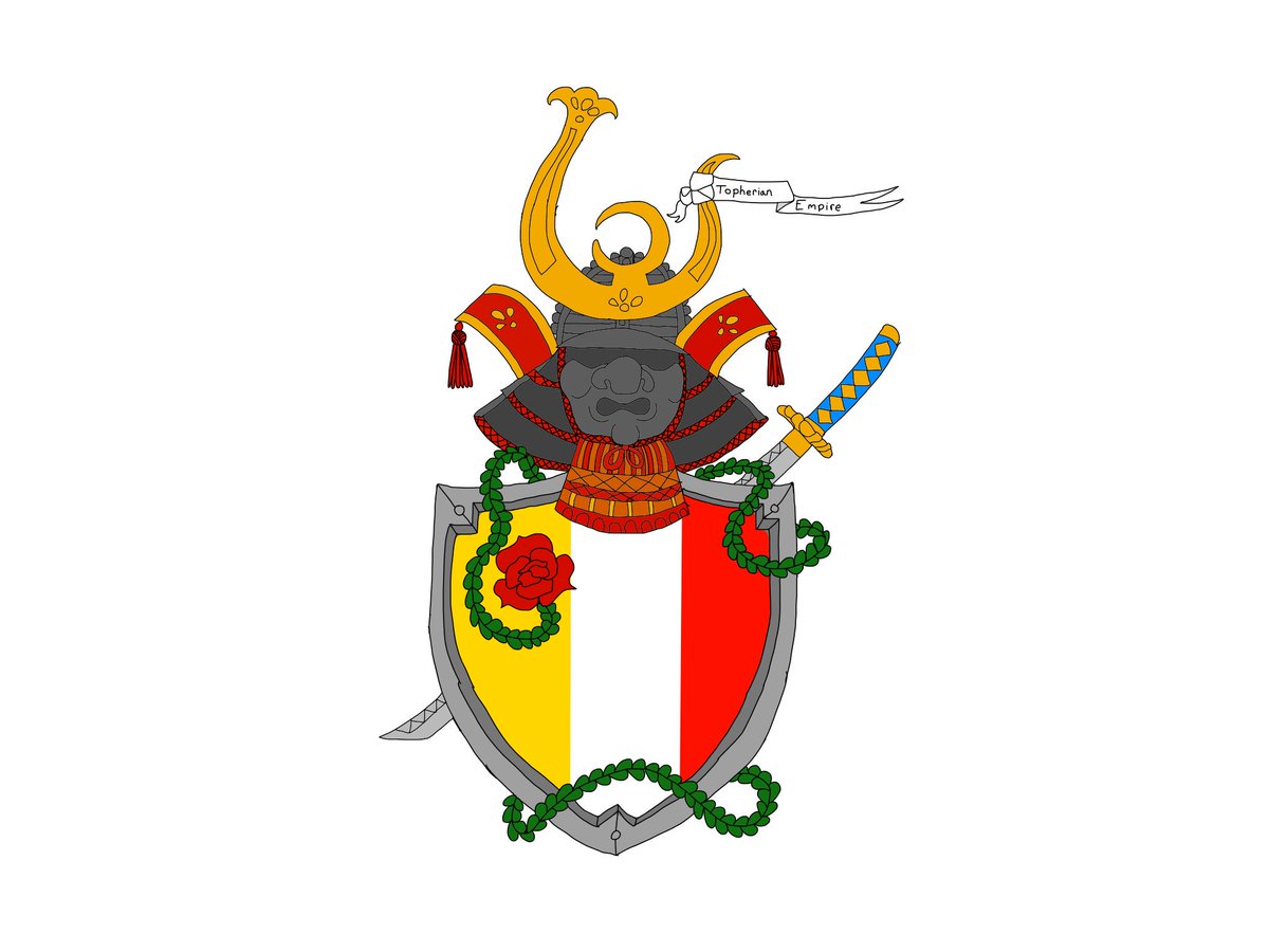 The new coat of arms is complete!