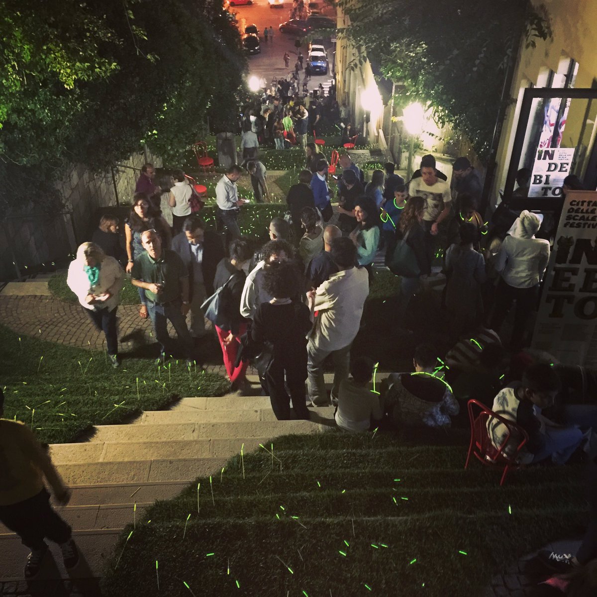 EnzFie's tweet photo. Una serata con magica #lunapiena a #potenza #indebito #centoscale #primaedopo complimenti @vol_zero_ https://t.co/U8D6nUPfGA