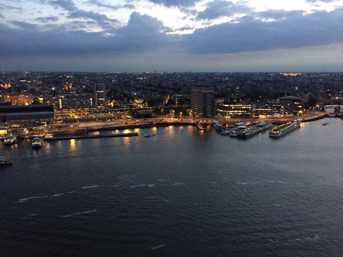 ThirdPlace_REC's tweet photo. Just another day @ the office! Op pad met MCCO @Neprom in Amsterdam Noord o.a. #A'damTower #Pllek #NDSM #deCeuvel https://t.co/8pjaOUR3cu