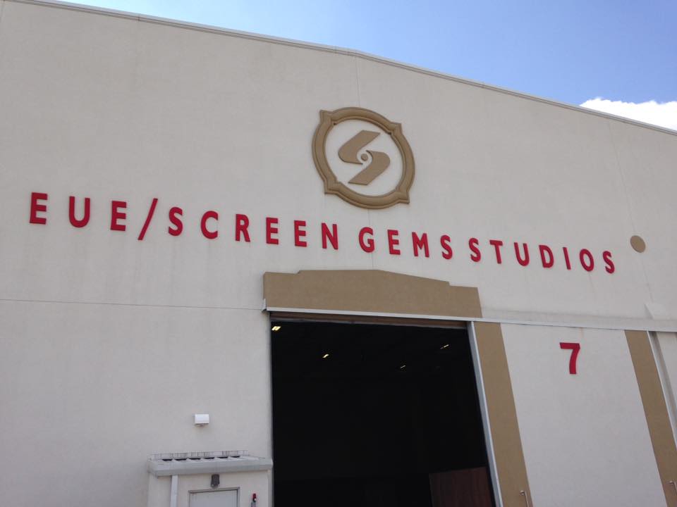 stoked about our visit to #screengems today! more pics and videos as we get the ok.