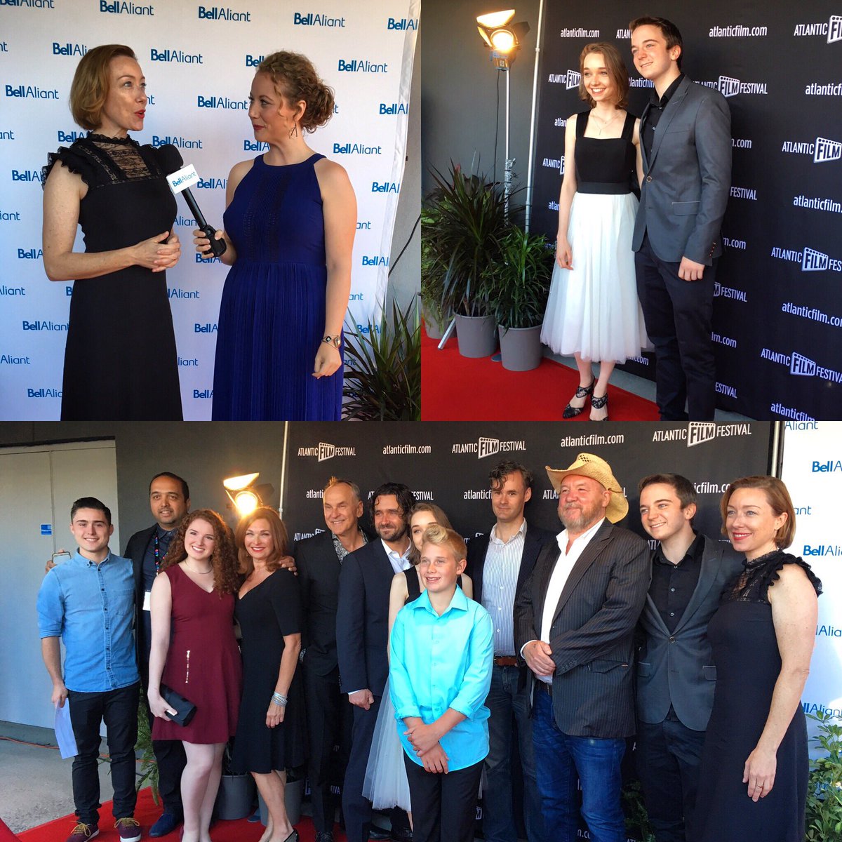 The cast of WEIRDOS on our red carpet. #AFF2016