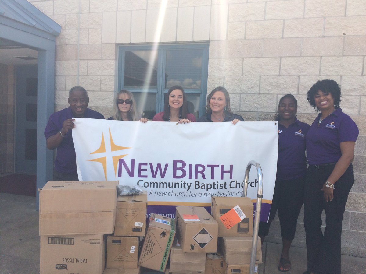 BagdadElem's tweet photo. Thank you New Birth Community Baptist Church for your generous donation! We appreciate you. https://t.co/LMjzdbwqyx