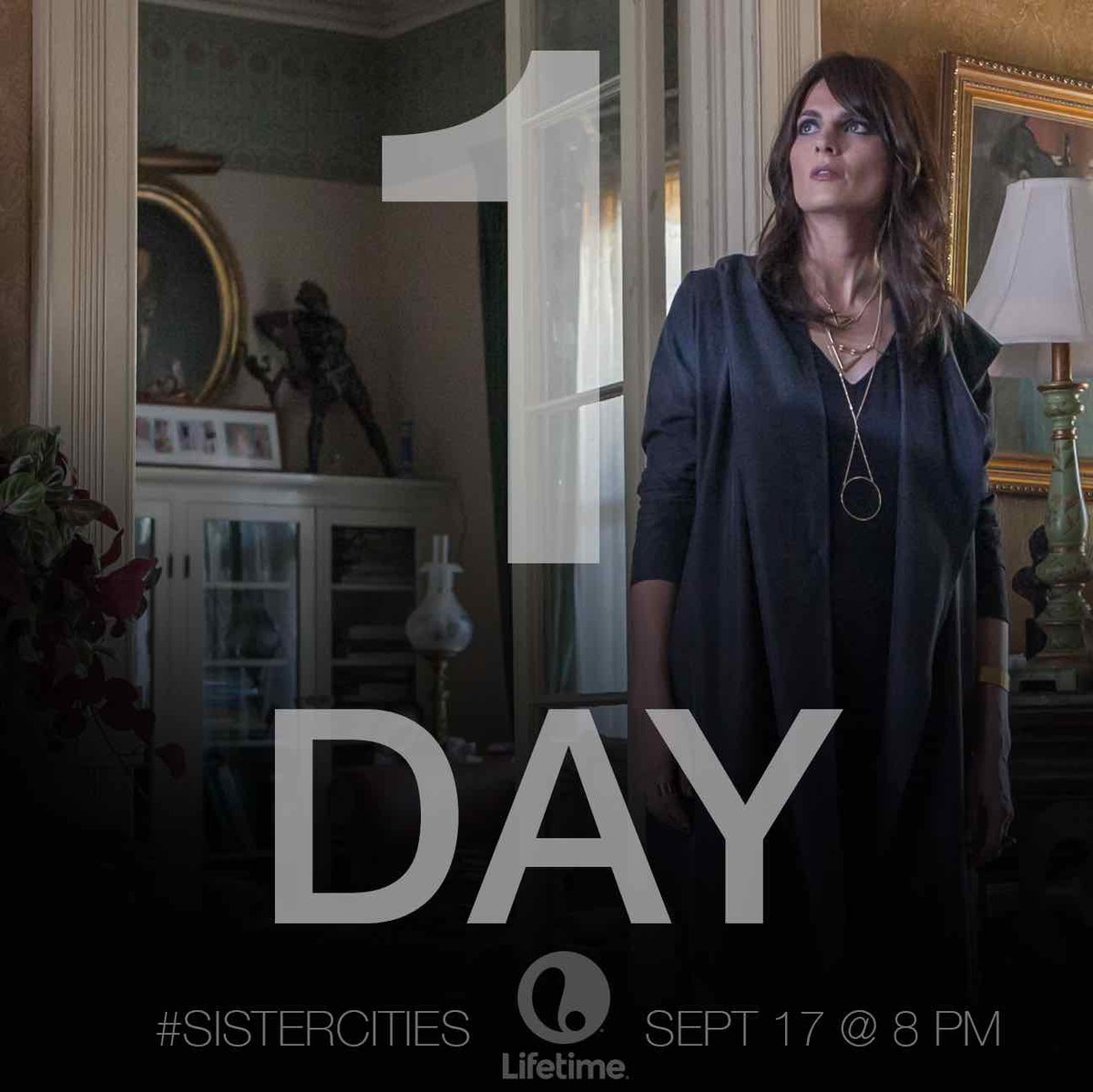 sistercitiesmov's tweet photo. Hey, Stana fans... Guess what! ONE MORE DAY! #SisterCities @lifetimetv @Stana_Katic https://t.co/rC24O4wlRd