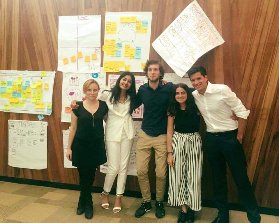 zarahsultana's tweet photo. Very proud of how far we have come as Team Najda &amp; the solution we presented to support refugees #GESS2016 #Sap4Good https://t.co/fYelFlFPXZ