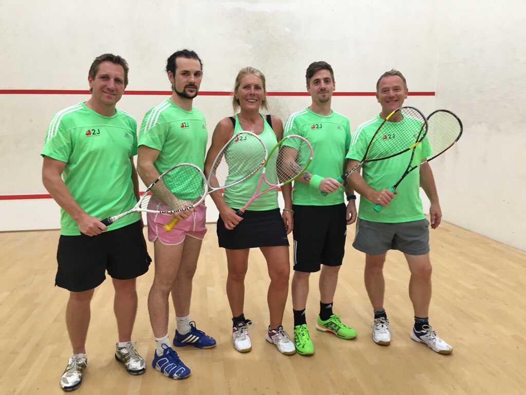 4-1 Victory for Nuffield Health 3rd team against David Lloyd Southampton's 1st tonight in Hampshire League! #Squash