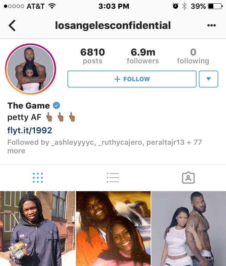 xo_guy's tweet photo. Yo The Game being petty as hell! 😂😂😂😂 #AnotherLForMeek https://t.co/qiPqH0VSoy