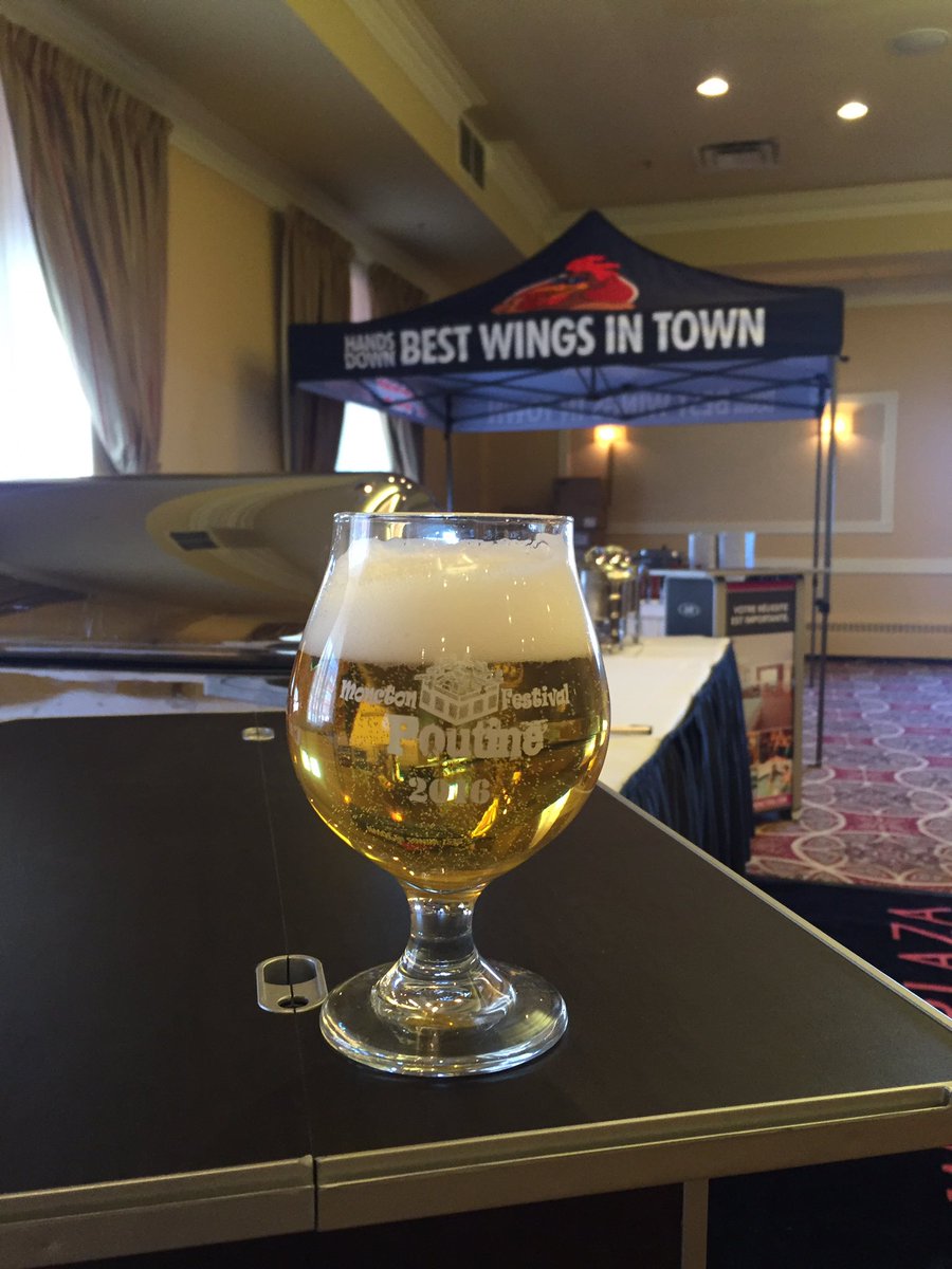 FrederictonBeer's tweet photo. #Moncton is loving our SoldOut #poutinefest @CBCMoncton @CityofMoncton https://t.co/vGCxZ3htAK